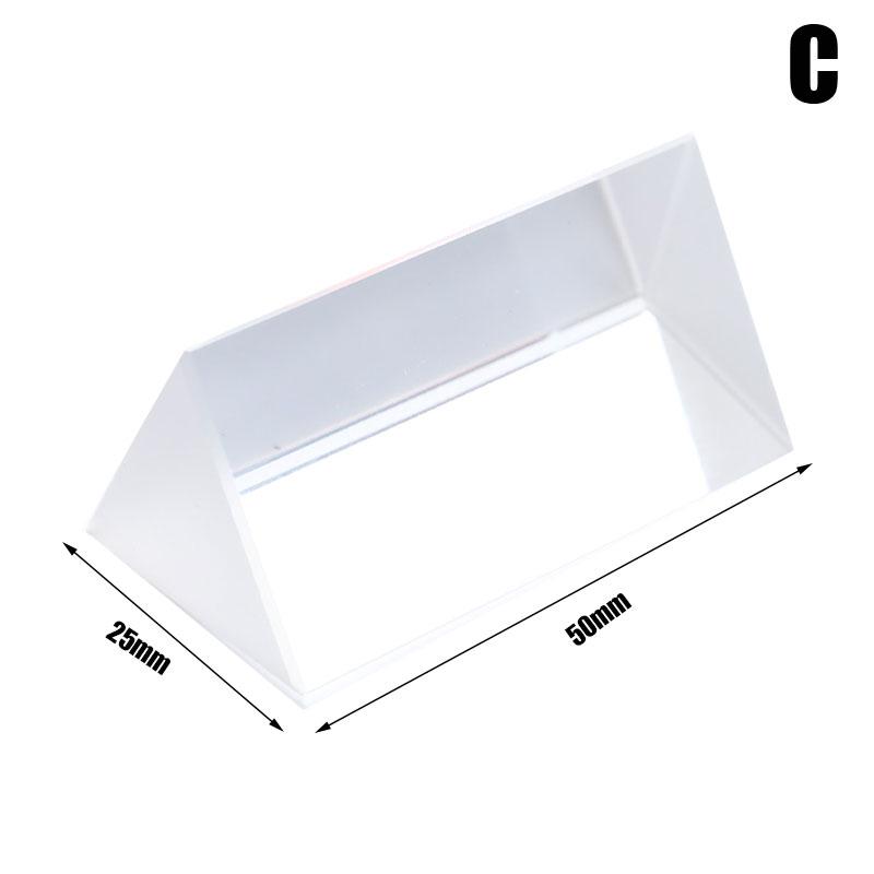 Треугольная призма Радужная призма Кристалл Фотография Физика Свет Эксперимент