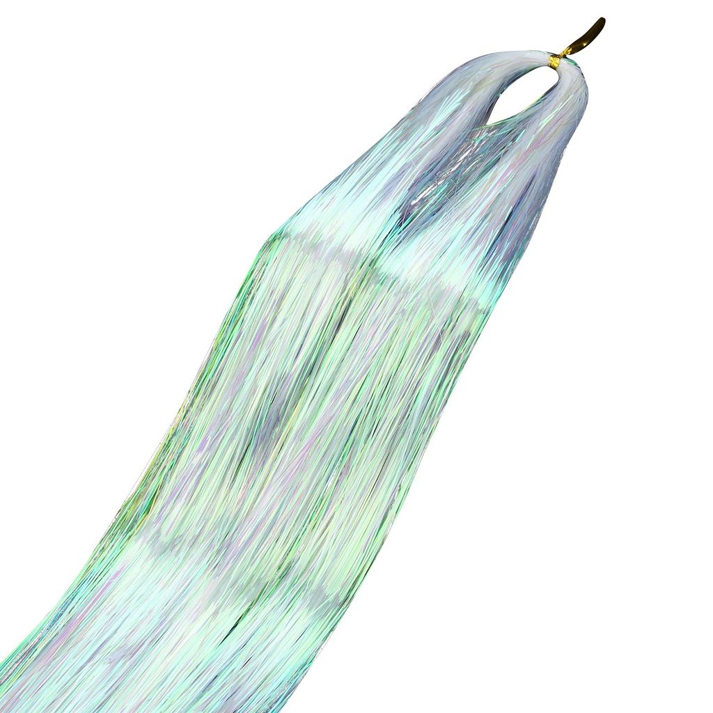 47 Inches Hair Extension-Tinsel 12 Colors 2400 Strands Hair Extensions For Women