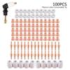 100pcs Consumables Extended Long Tip Electrodes and Nozzles for PT31 CUT 30 40 50 Air Plasma Cutter Welding Tools 2025