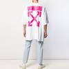 Off-White SS19 Bart Simpson Oversize футболка с коротким рукавом Мужские топы белые OMAA066S191850040188