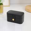 Mini Portable Jewelry Storage Organizer Travel Leather Storage Boxes Earring Necklace Display Ring Jewel Holder Boxes