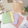 Корейский стиль цветной клетчатый крафт-мешок для свадебного подарка