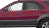 Окантовка стекол (4 шт, нерж) Carmos - Турецкая сталь для Kia Sorento I BL 2002-2009 гг