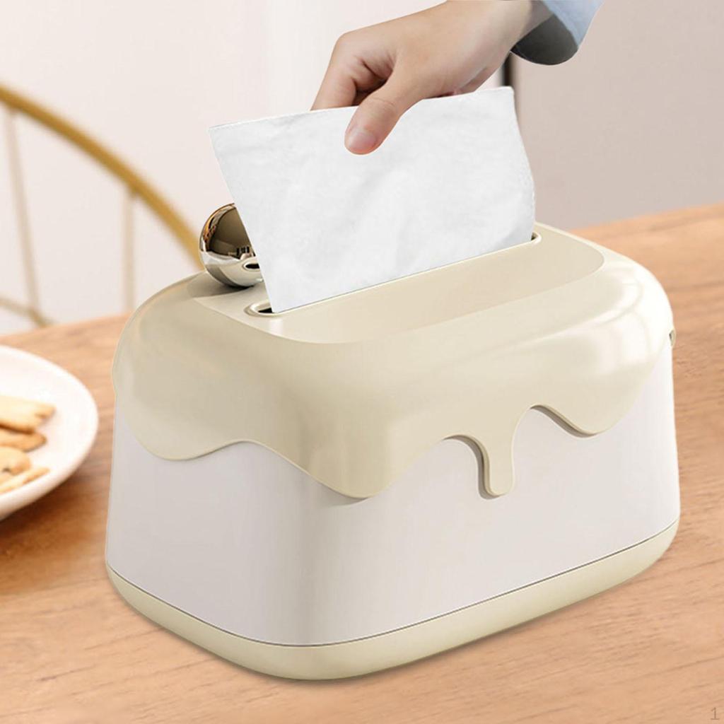 Tissue Box Cover Organizer Container Home Decoration Holder Dispenser for Countertop