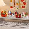 Vivid Design Horse Shape Ornament Unique Zodiac Horse Figurines  Spring Festival