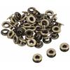 Ichinen Access Family Tool Eyelets #200 (Double-Sided Head), Antique Gold, 40 Pairs (Size: D/Approx. 2mm) 56063