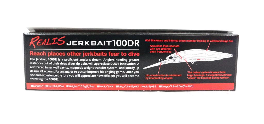 DUO Realis Jerkbait 100 DR Глубоководный подвесной блесна GPA4009 (0558)