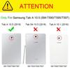 Тонкий чехол из искусственной кожи для Samsung Galaxy Tab A 10,5 2018 SM-T590 T595 T597 Чехол для планшета Samsung Galaxy Tab A 10,5 дюймов