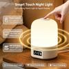 Ambient Soft Light USB LED Night Light Rechargeable Touch Night Light 3 Color Wireless Bedside Lamp For Baby's Room Kids Gift