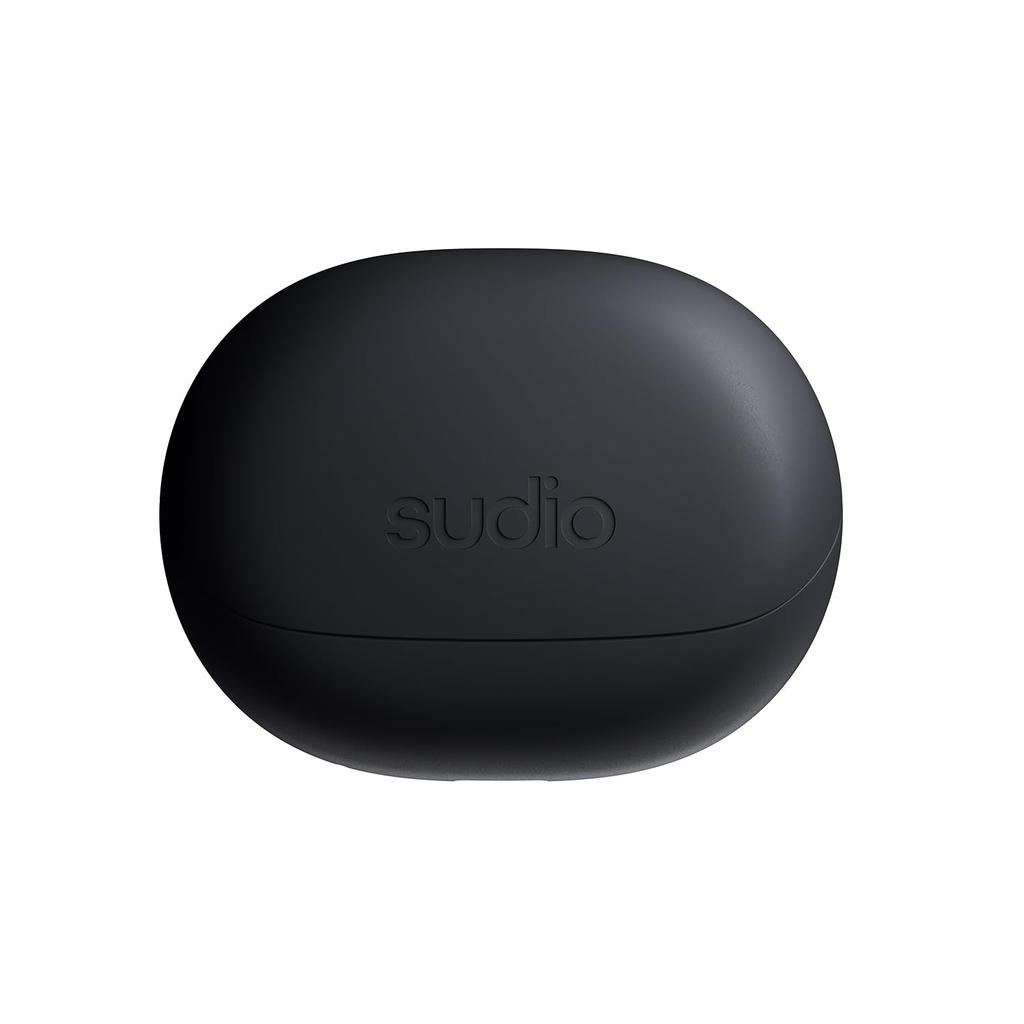 Беспроводные наушники SUDIO E4 Pro с микрофоном, совместимы с iOS Android, Гибридное ANC шумоподавление, Multipoint (Полночь черный) В ухе (Блютус 6.0