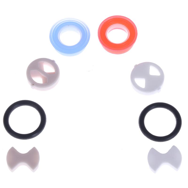 8 шт./компл. керамический диск силиконовая шайба вставка поворотная замена 1/2" для крана клапана
