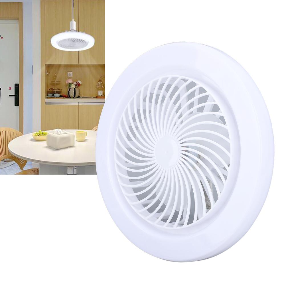 Ceiling Fan Light Dimmable Remote Control Speed Adjustable Energy Saving E27 E26 LED Ceiling Fan for