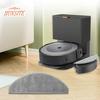 4Pcs Washable Mop Pads - Reusable Sweeper Clothes Vacuum Accessories Kit for iRobot Roomba Combo I5, I5+, J5, J5+