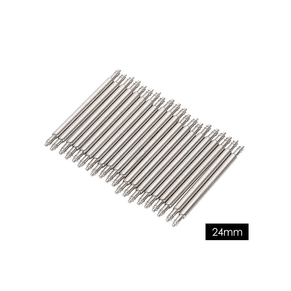 20 шт., пружинные стержни для часов, ремешок для часов, ремешок для наручных часов, стальной ремешок для ремонта инструментов (1.8*24)