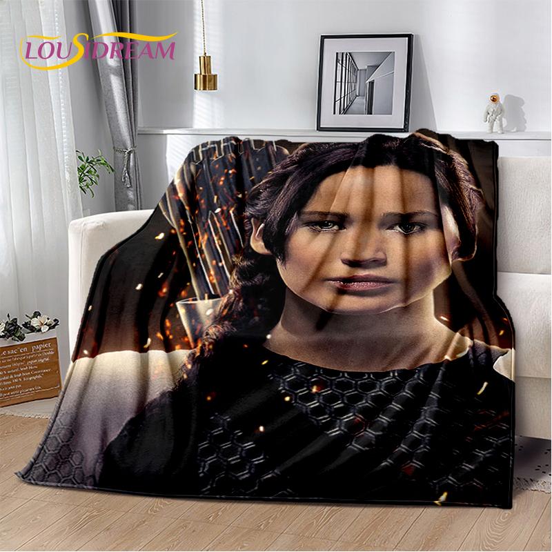 3D The Hunger Games Movie Archer Character Soft Flannel Blanket for Beds Bedroom Sofa Picnic,Throw Blanket for Cover Outdoors