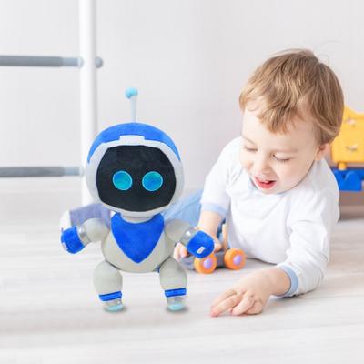 Мягкая игрушка-кукла Astro Bot для фанатов игр. Мягкая кукла-фигурка для детей и взрослых, вдохновленная популярной игрой. Подарочный подарок для мальчиков и девочек на день рождения.