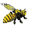 Desk Accessories for Adults Articulated Bee Statue, 3D Printed Movable Joints Insect Figurine Car Collectible Gadgets Men Dashboard And
