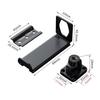 New Stainless Steel Door Clasp Lock 90 Degree Anti-theft Padlock Hasp Right Angle Burglar-proof Door Hasps Door
