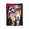 Turbo Granny Dandadan Anime Flannel Blankets  Creative Throw Blanket for Bed Sofa Couch 200x150cm Plush Thin Quilt,