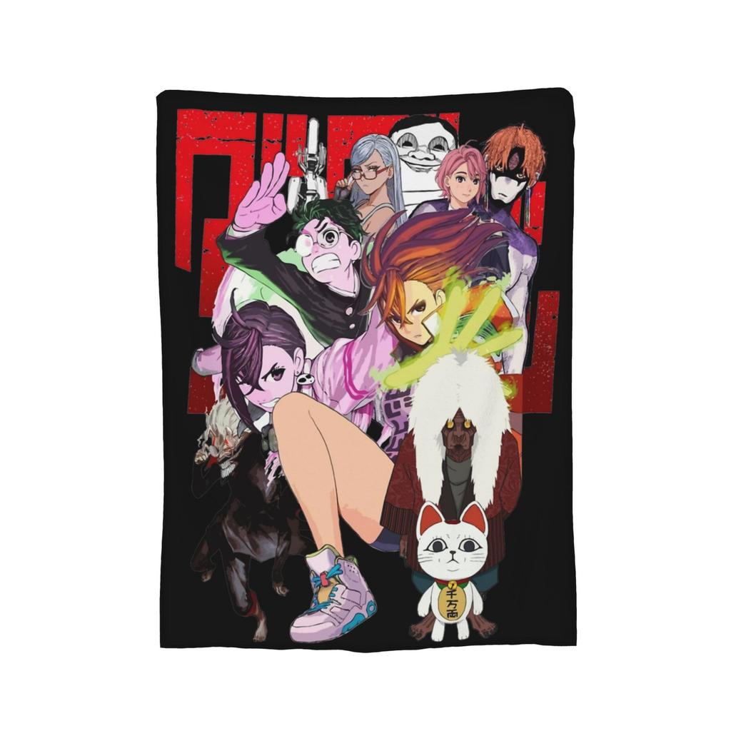 Turbo Granny Dandadan Anime Flannel Blankets Creative Throw Blanket for Bed Sofa Couch 200x150cm Plush Thin Quilt,