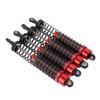 110mm RC Oil Filled Shock Absorbers Kit Aluminum Alloy Shock Absorber Damper for 1 10 RC Car Red