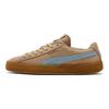 Maison Kitsune x Puma Suede Crepe Травертин Шамбре Голубой Унисекс Кроссовки Коричневый 381270-01