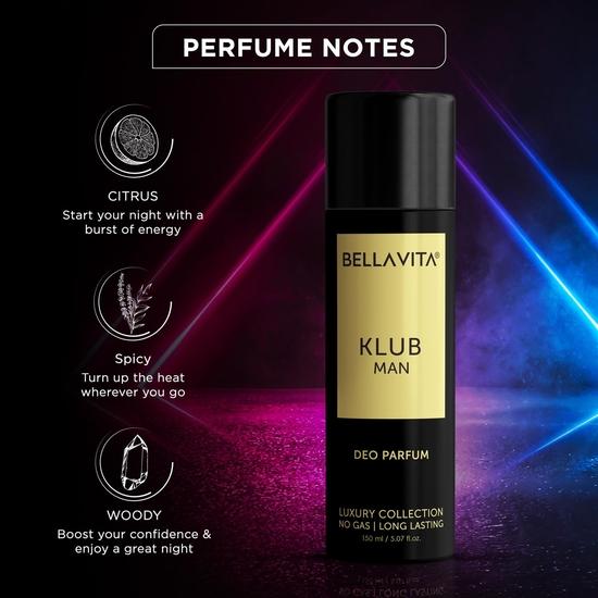 Мужской парфюмированный дезодорант Club (150 мл), Club Man Deo Parfum, Белла Вита