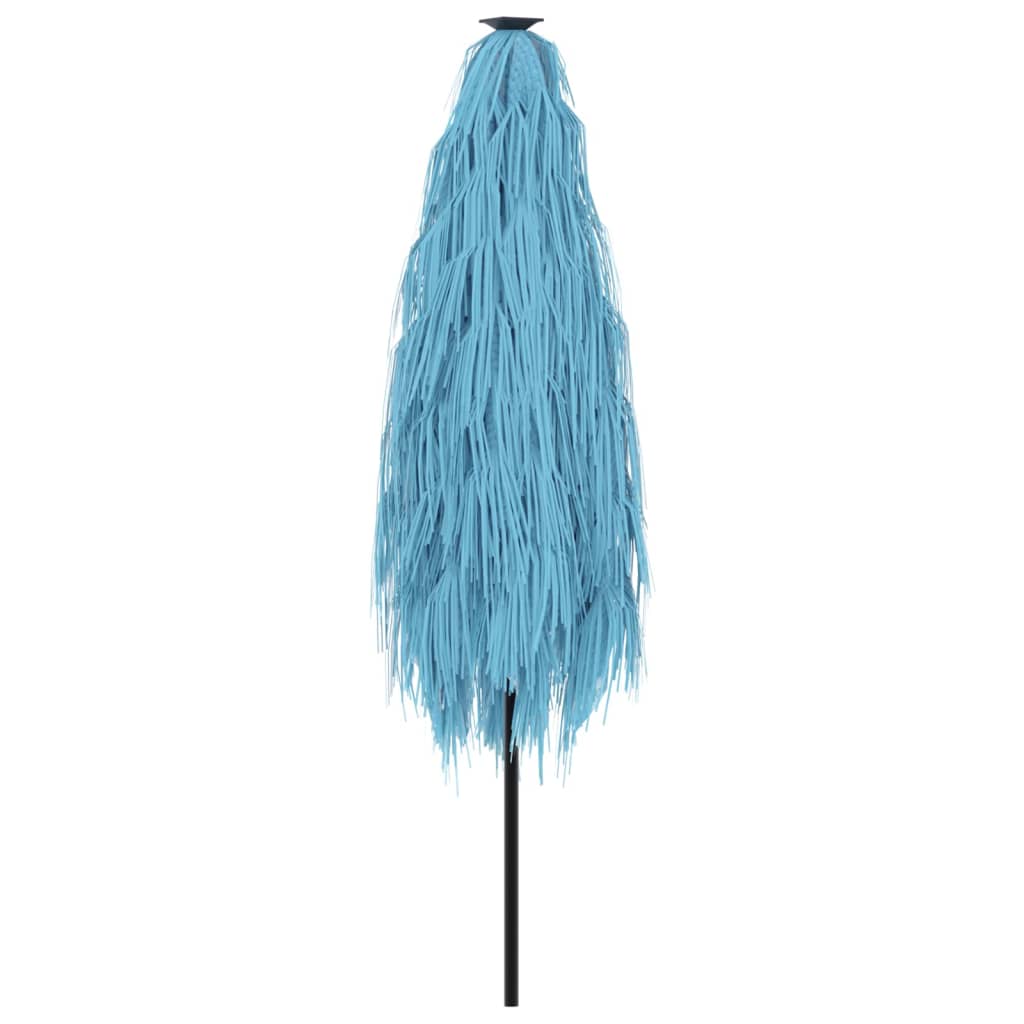 Blue Sun Umbrella with Steel Pole 248 x 248 x 248 cm