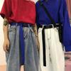 Nylon Multi-color Vintage Accessories Waist Belt Plastic Belt Buckle Adjustable Belt Canvas Belt