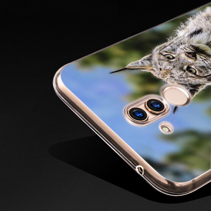 Милый чехол для телефона с милой канадской рысью для Huawei Mate 40 30 20 20X 10 RS P Smart 2021 2020 ZS Pro Plus Lite 2019