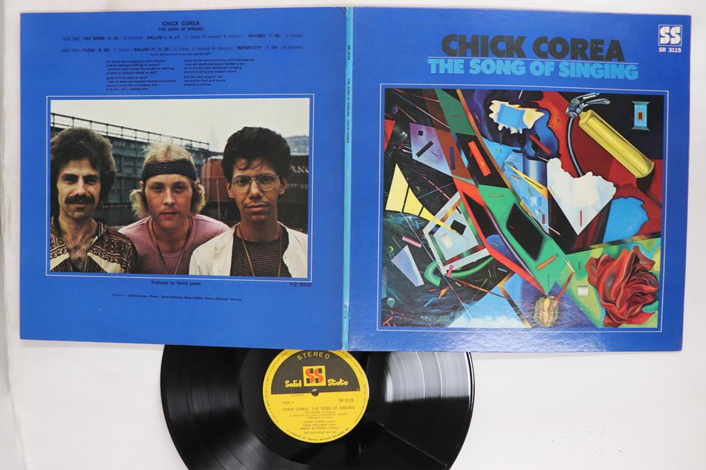 Виниловая пластинка CHICK COREA Song Of Singing SR3115 SOLID STATE 1971 Япония Джаз Б/У