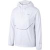 Running Series Solid Color Zip Hooded UV Protection Sports Jacket Women Jackets Pure-White 162435601-4