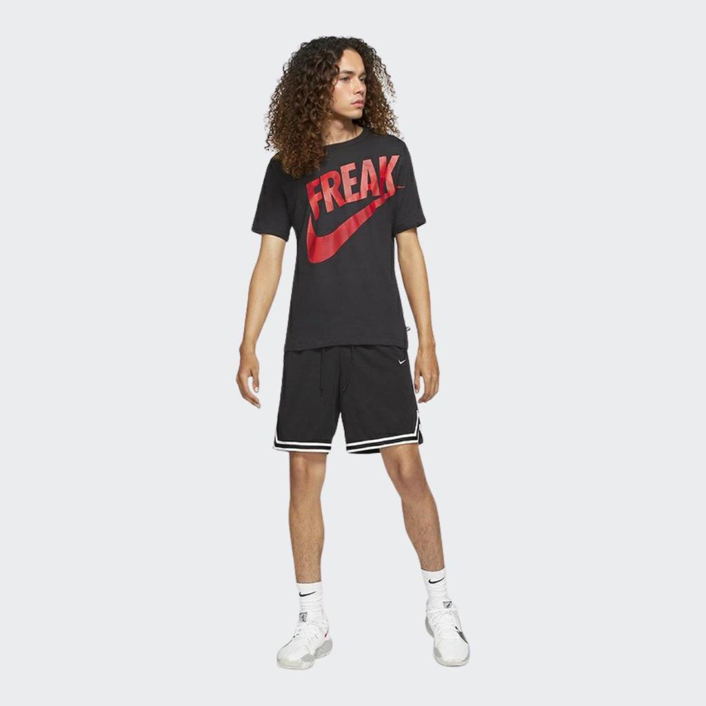 Nike Dri-Fit Freak Print Short Sleeve Basketball T-Shirt Men Black DJ1565-010