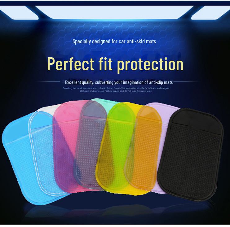 Large Car Anti-Skid Silicone Mat for High Temperatures and Multi-Function Storage