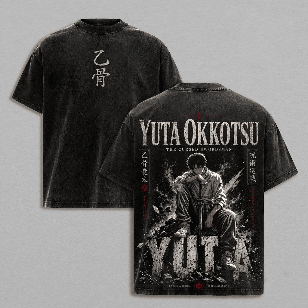 Anime Attack on Titan Rival T-shirt Summer Short Sleeve Oversized Tees Clothes Men Clothing Vintage Y2k Washed Cotton T Shirt