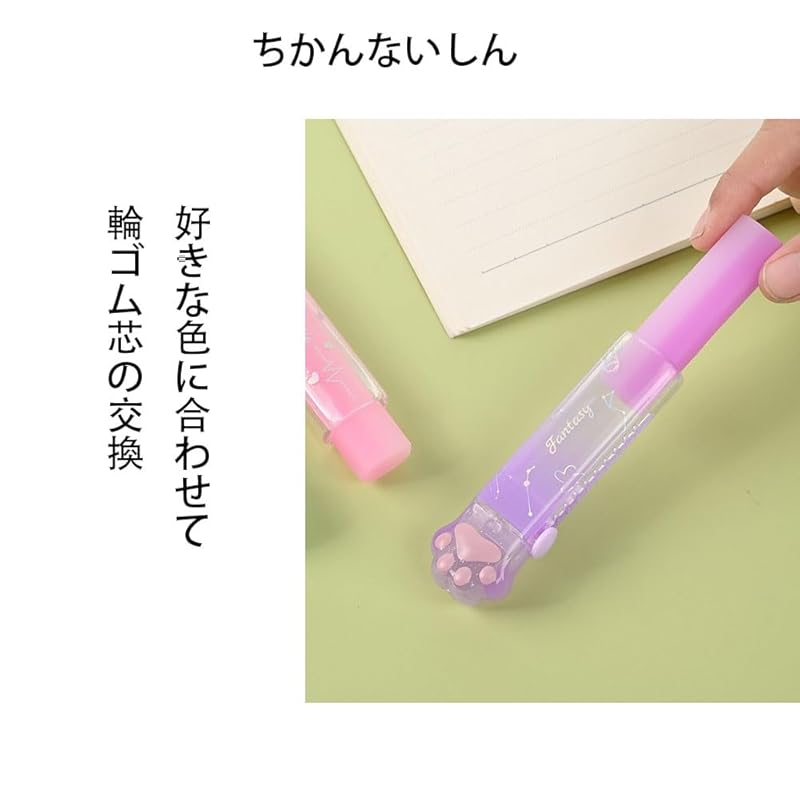 Ластики с блестками, идеально подходят для учеников начальной школы, стирают чисто и легко, милые ластики с персонажами для детей, разноцветный растягивающийся пиксель-арт