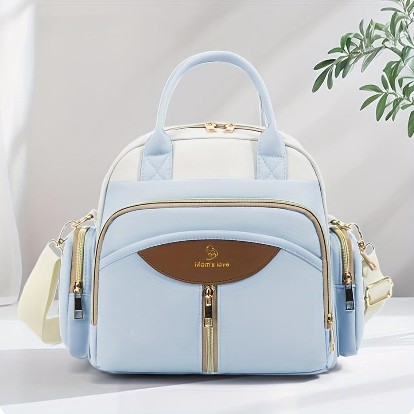 Многофункциональная сумка для родителей большой вместимости - Легкий винтажный рюкзак, Стильная дорожная наплечная сумка с 4 вариантами цвета, Идеальный праздничный подарок