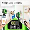 HGLINE 16 Lines Laser Level APP Remote Control Horizontal Vertical Levels Machine Power Display Laser Leveling With 100cm Tripod