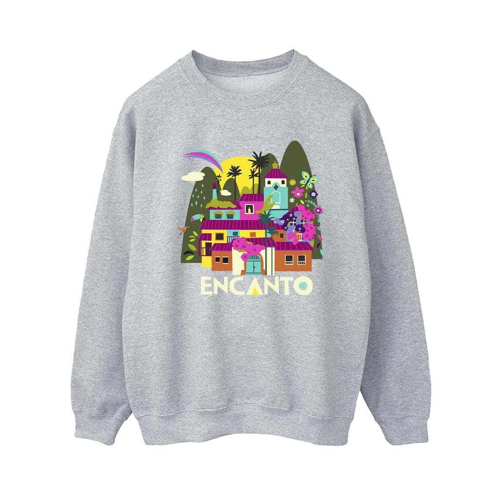 Disney Womens/Ladies Encanto Many Houses Sweatshirt