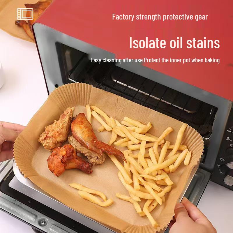 Ninja Double Basket Air Fryer Oil-Absorbing Silicone Baking Paper