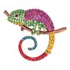 Brooch Fashion Design Anole Look Fine Workmanship Beautiful Appearance Light Weight Brooch Pinrose