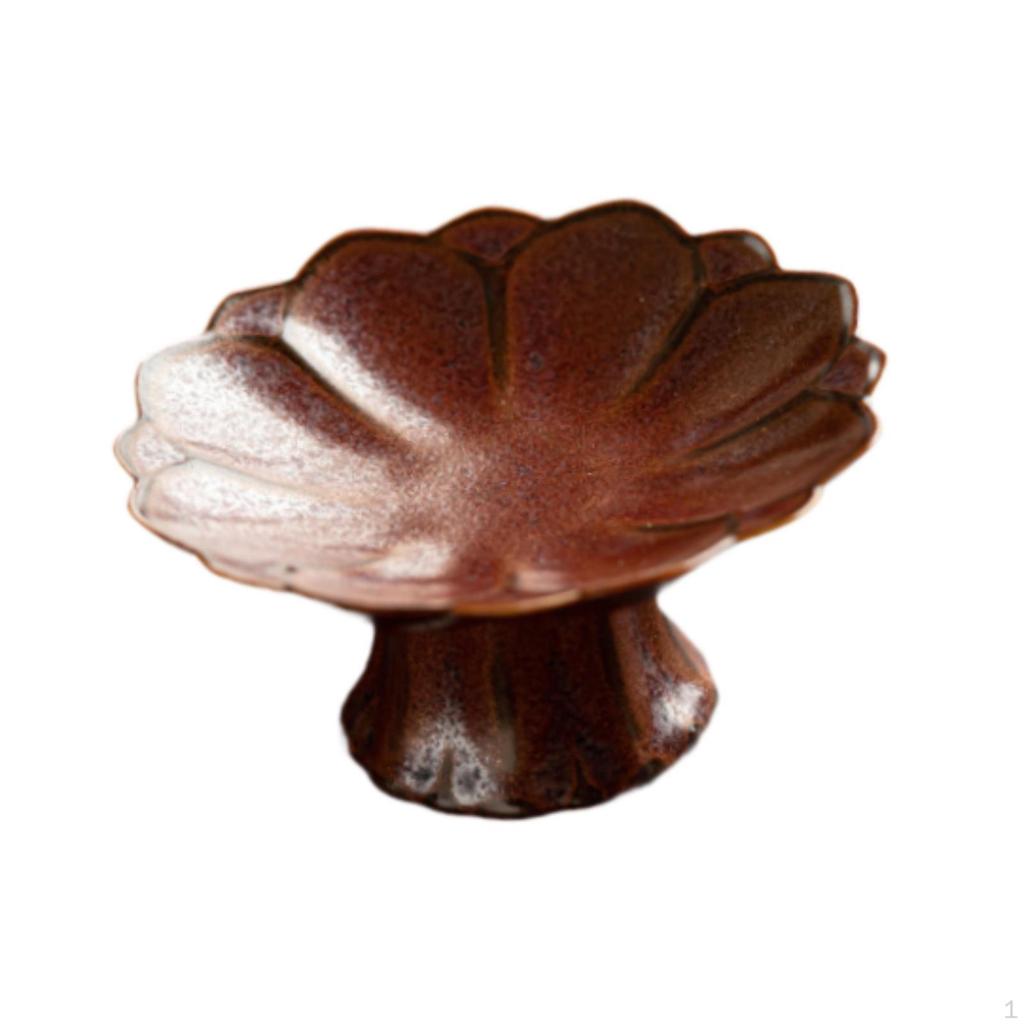 Ceramic Fruit Plate Cake Serving Dish Elegant Decorative Snack Tray Dessert Display Stand for