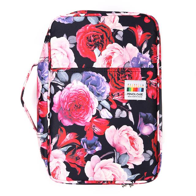 300 слотов, большая вместительная сумка-карандаш, чехол-органайзер, косметичка для цветных карандашей, акварельные маркеры, гелевые ручки, отличные подарки