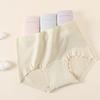 Fenteng Women's High Waist Cotton Underwear Set (4-Piece)