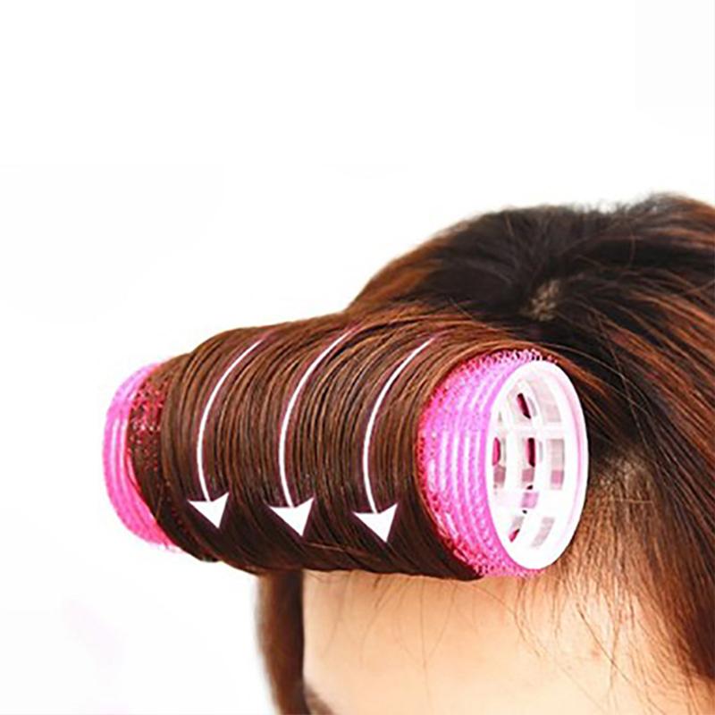 4size Hair Rollers Hair Curlers Lazy Curler Hair Roller with aluminum sheet