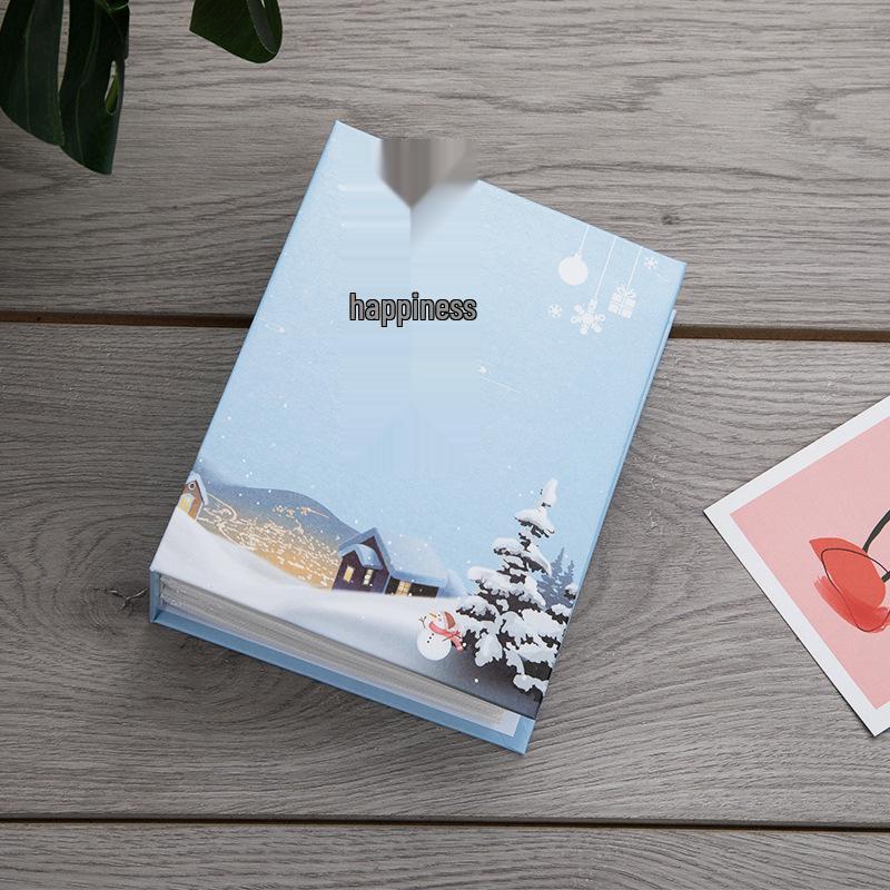 Laminated 100-Page 5-Inch Pocket Photo Album - PP Inner Page, Small Size