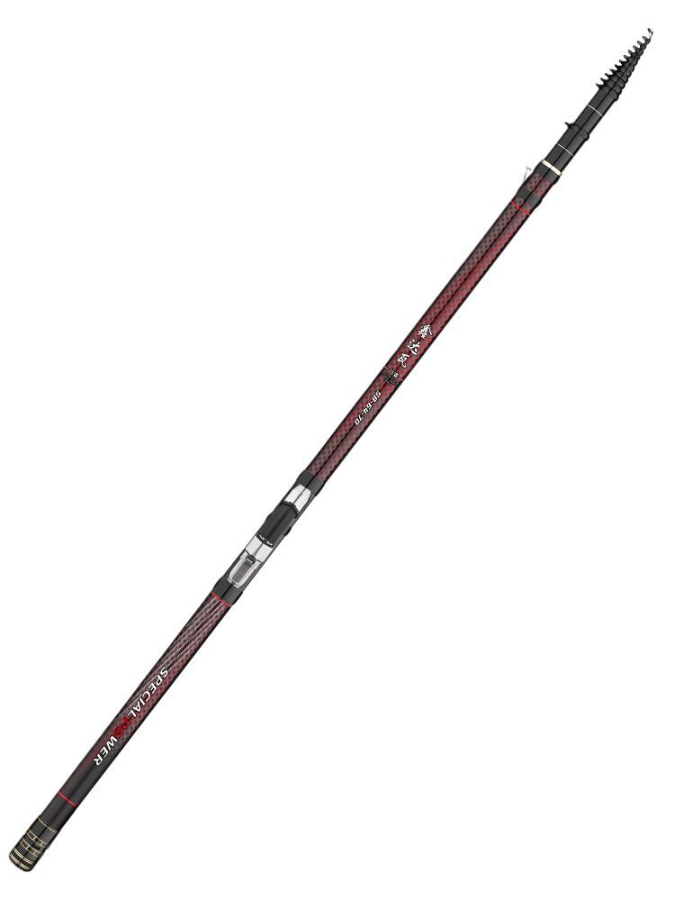 Xinda 19-Tone Wheat Fishing Rod Set - Front Casting Lure Rod with Three-Position No-Cut Line and Reel Seat.