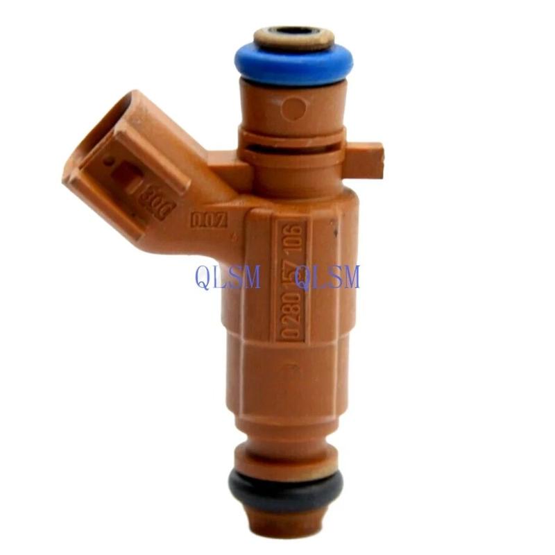 1Pc 0280157106 12625902 Fuel Injector Replacement For Cadillac SRX Saab 9-5 Opel ignia 2.8L V6 Turbo Auto Engine Nozzle