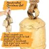 Yousheng Vintage Metal Harmony Cow Bells Handmade Rustic Lucky Christmas Hanging Bells on Jute Rope for Wreath Wall Hanging Decor