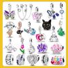 Charms Frog Cat Paw 925 Silver Flower Dangle Charm Fit Original New Bracelet Pendent Women Beads for Jewelry